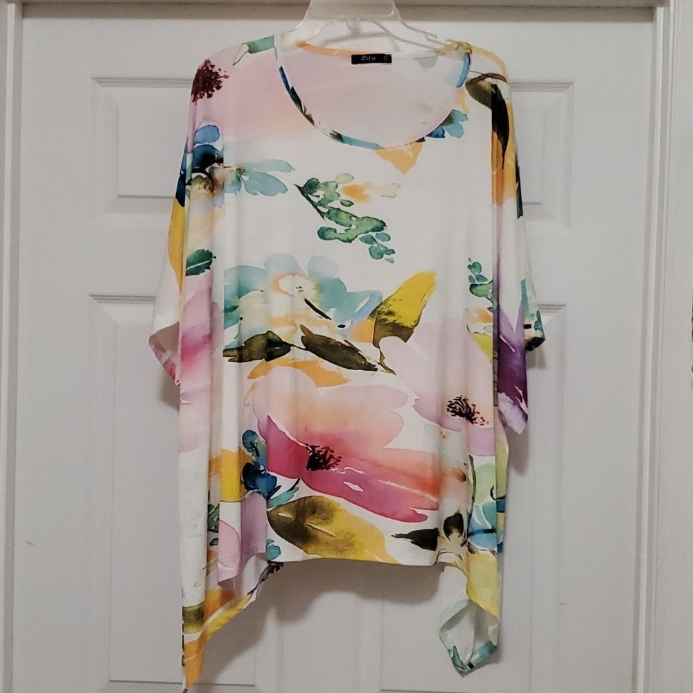 ❣️Lilly multi color woman blouse